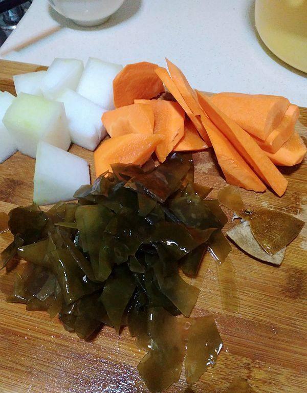 海带绿豆冬瓜汤的做法？