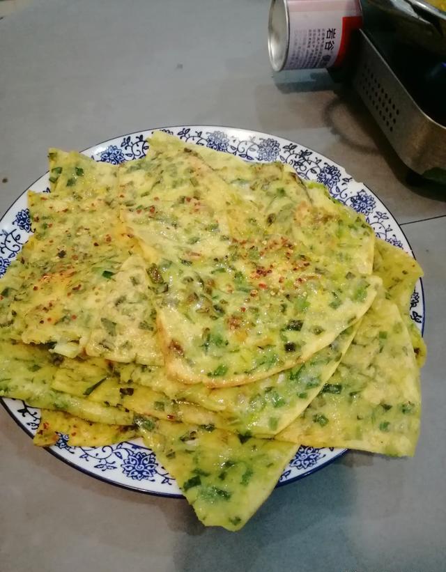 怎么做菜煎饼？