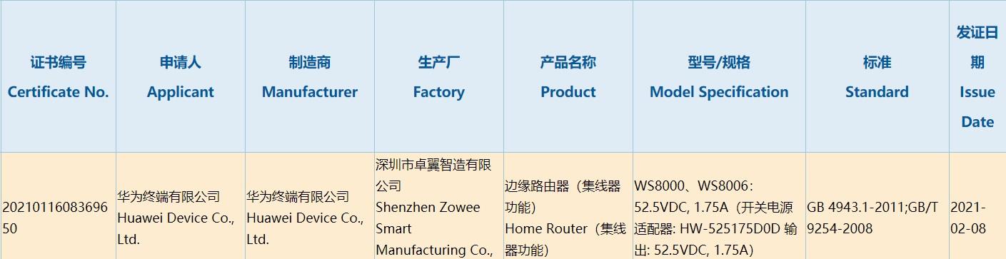 新发布的3款华为路由器介绍 华为路由器型号大全